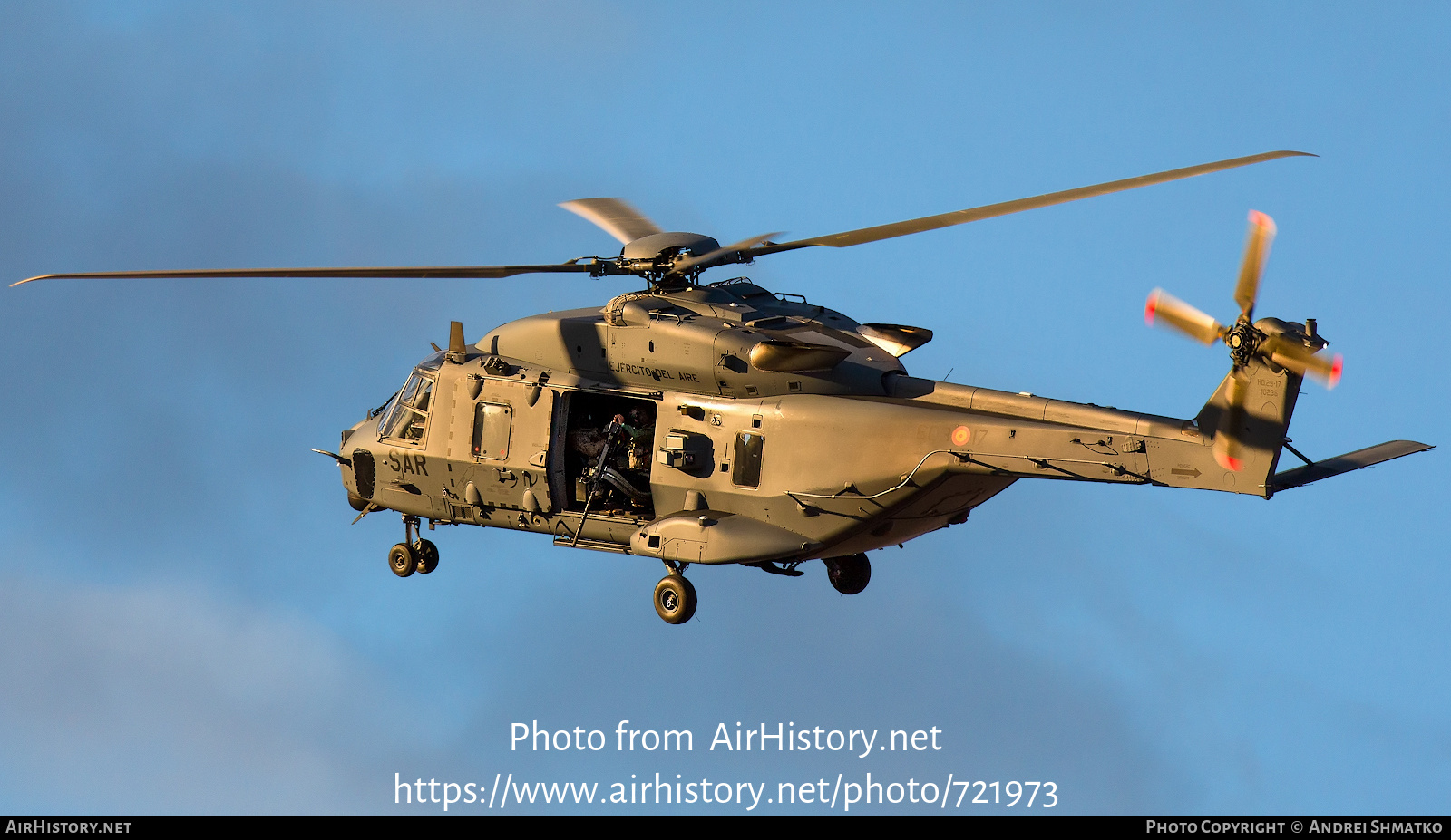 Aircraft Photo of HD.29-17 | NHI NH90 TTH | Spain - Air Force | AirHistory.net #721973