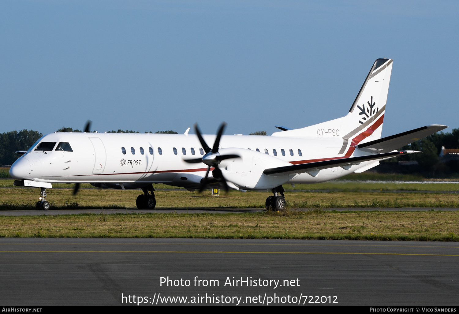 Aircraft Photo of OY-FSC | Saab 2000 | Frost Aero | AirHistory.net #722012