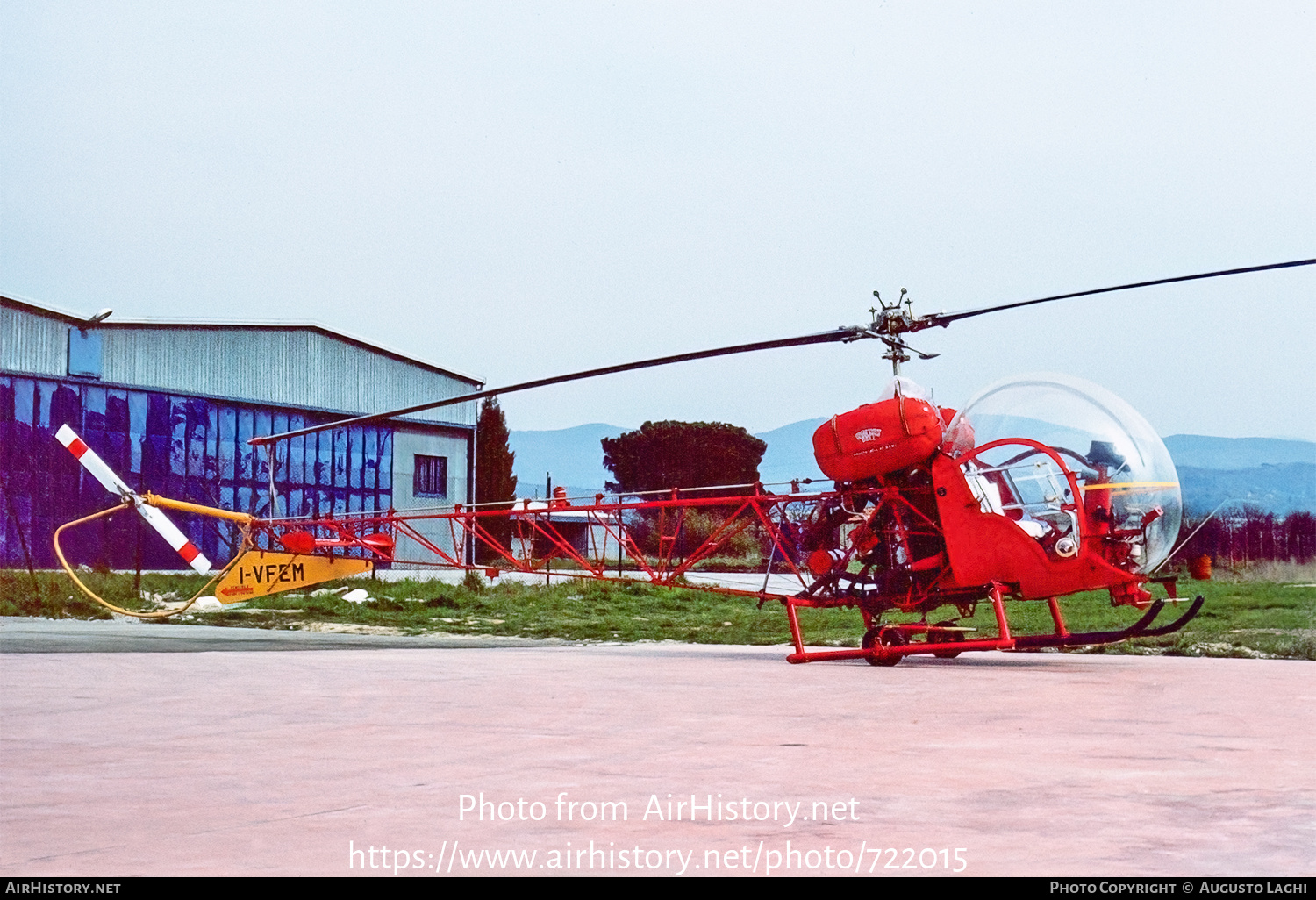 Aircraft Photo of I-VFEM | Agusta AB-47G-3B-1 | Italy - Vigili del Fuoco | AirHistory.net #722015