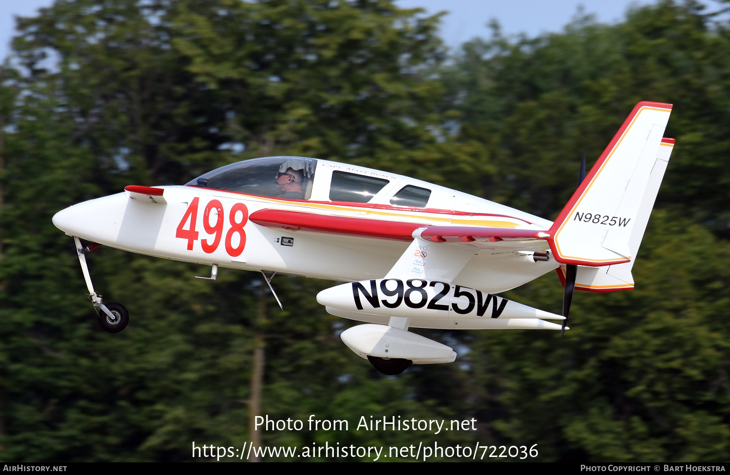 Aircraft Photo of N9825W | Co-Z Cozy Mark IV | AirHistory.net #722036