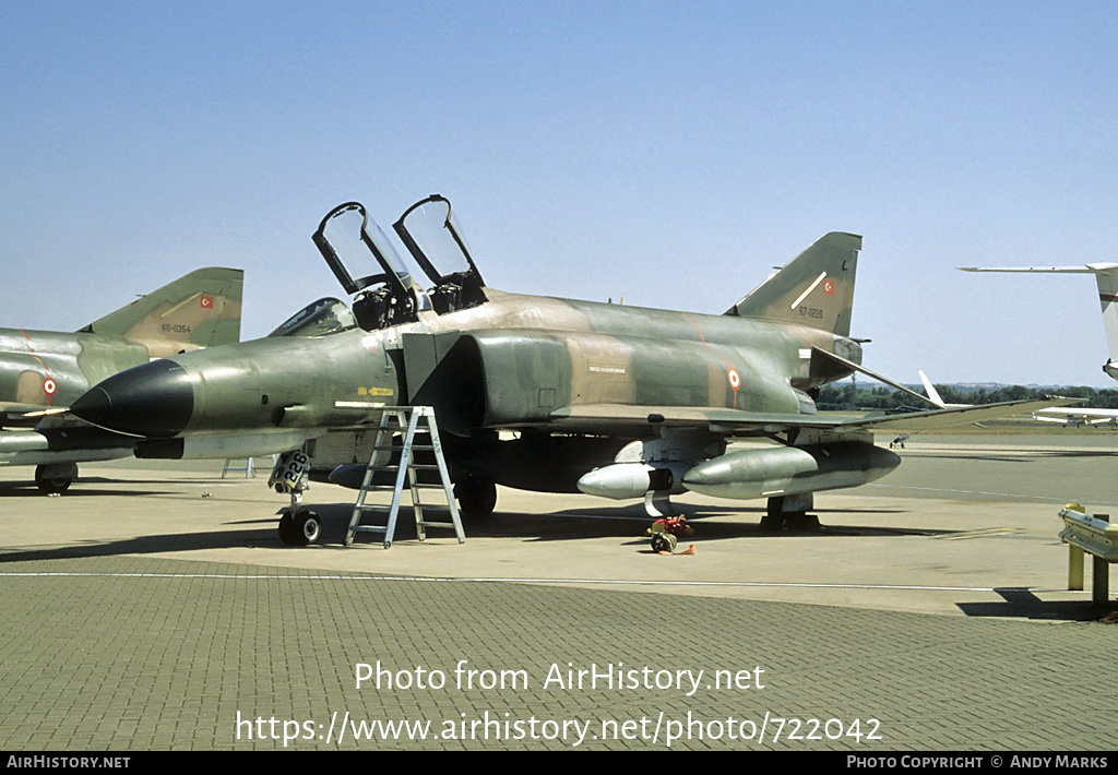 Aircraft Photo of 67-0226 | McDonnell Douglas F-4E Phantom II | Turkey - Air Force | AirHistory.net #722042