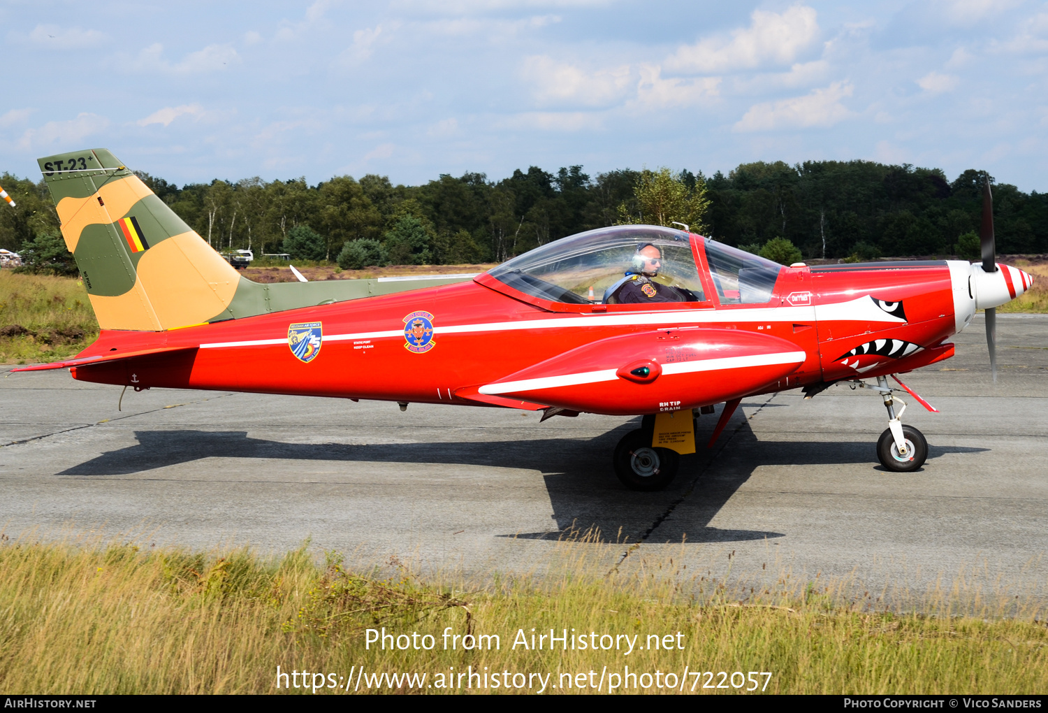 Aircraft Photo of ST-23 | SIAI-Marchetti SF-260M | Belgium - Air Force | AirHistory.net #722057