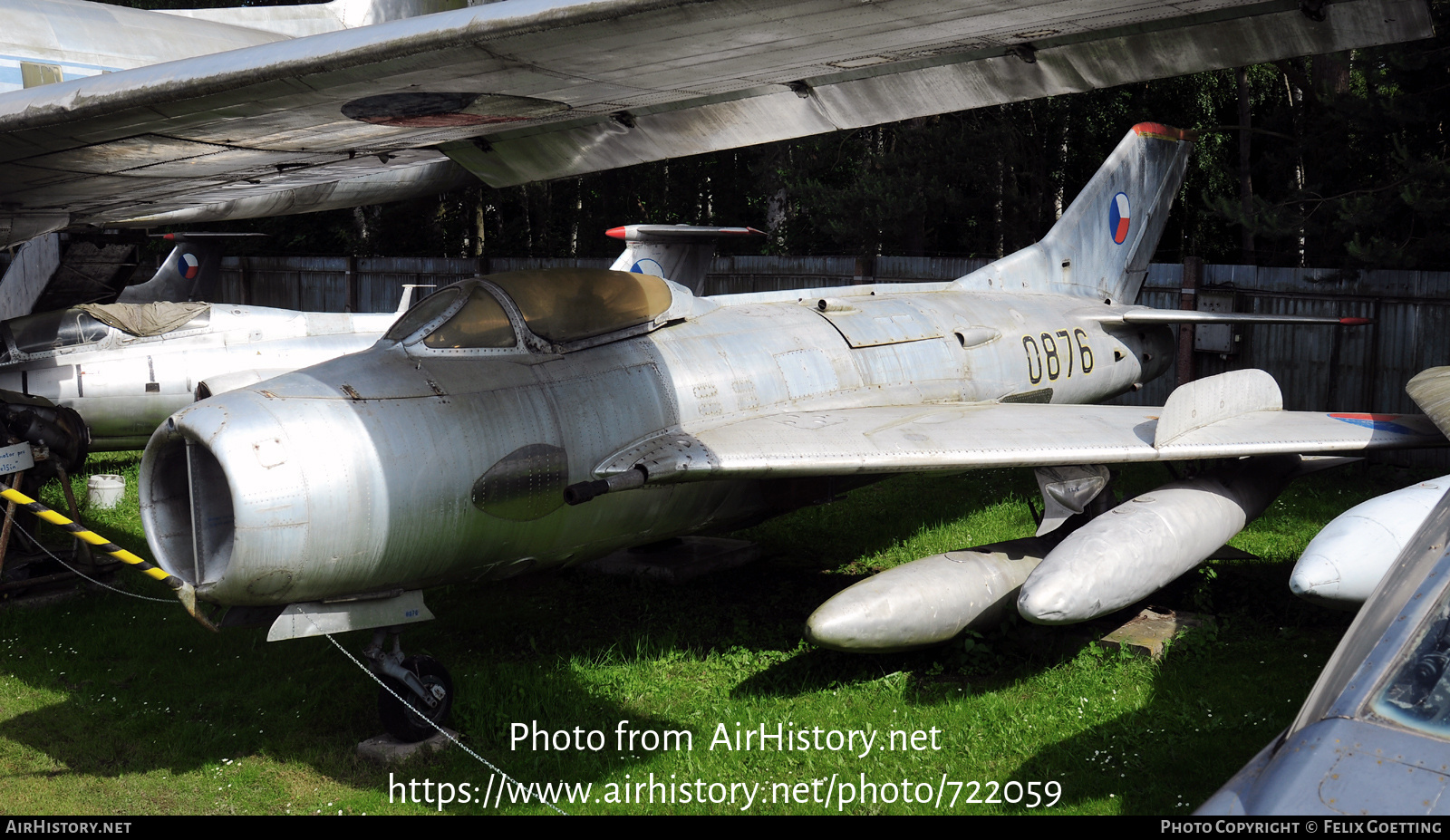 Aircraft Photo of 0876 | Aero S-105 (MiG-19S) | Czechoslovakia - Air Force | AirHistory.net #722059