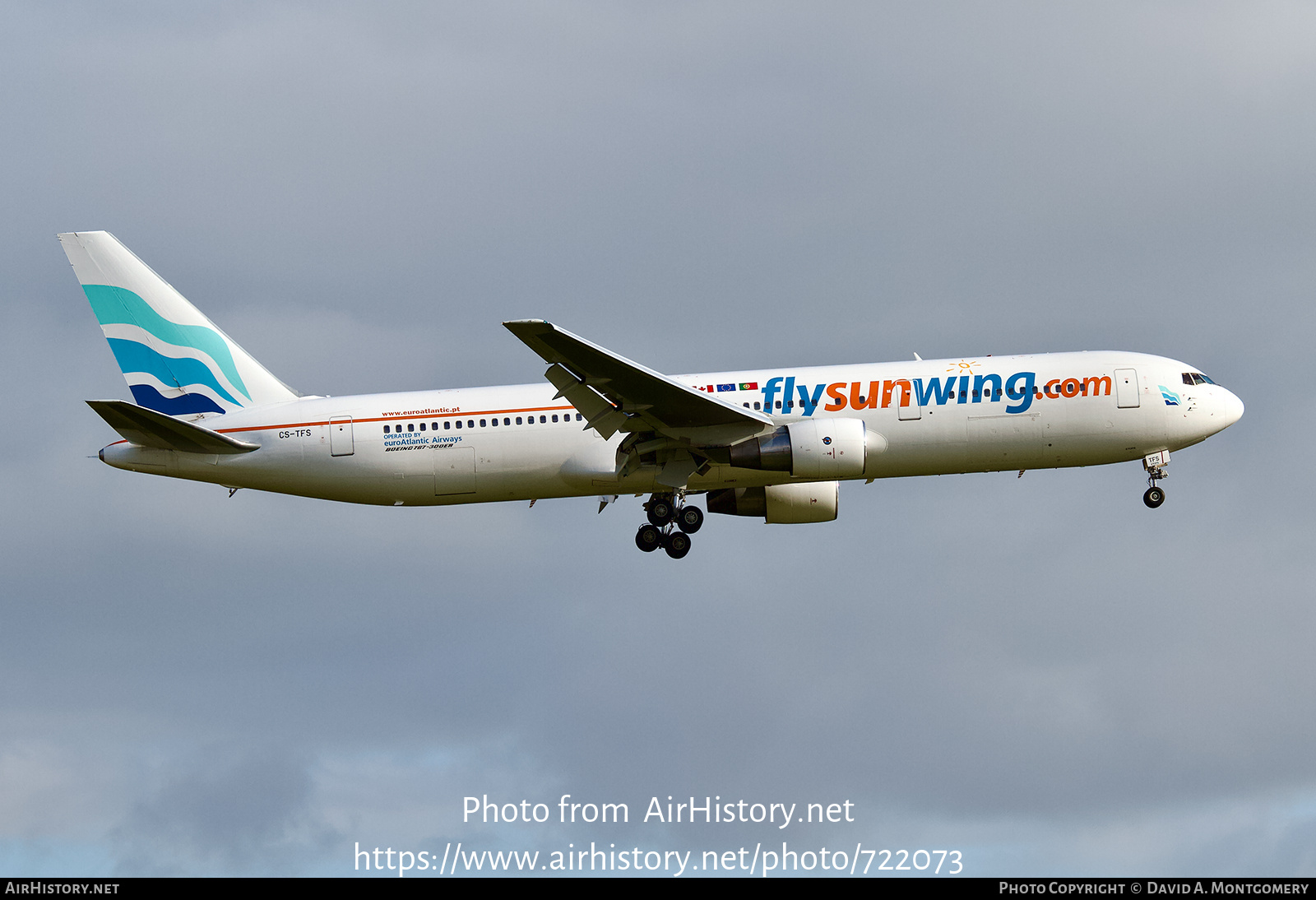 Aircraft Photo of CS-TFS | Boeing 767-3Y0/ER | Sunwing Airlines | AirHistory.net #722073