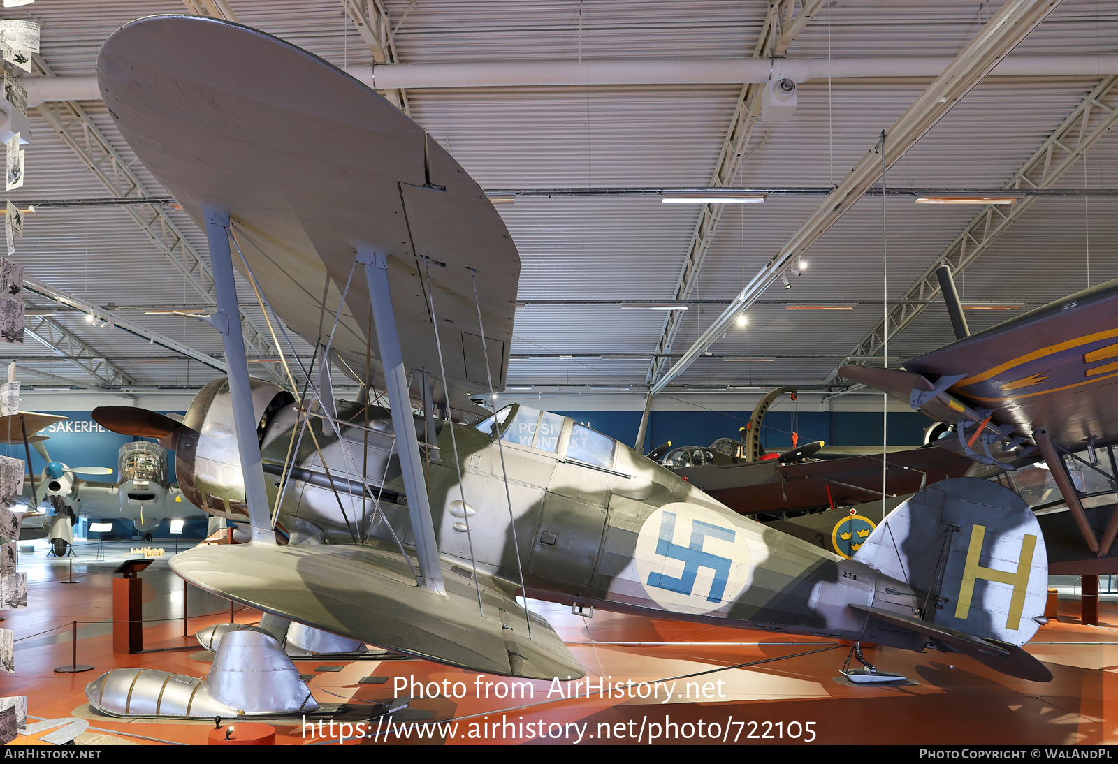 Aircraft Photo of 278 | Gloster J8A Gladiator (Mk2) | Finland - Air Force | AirHistory.net #722105