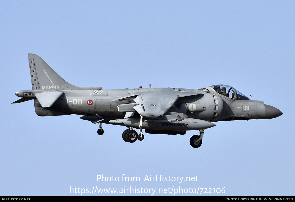 Aircraft Photo of MM7214 | McDonnell Douglas AV-8B Harrier II+ | Italy - Navy | AirHistory.net #722106