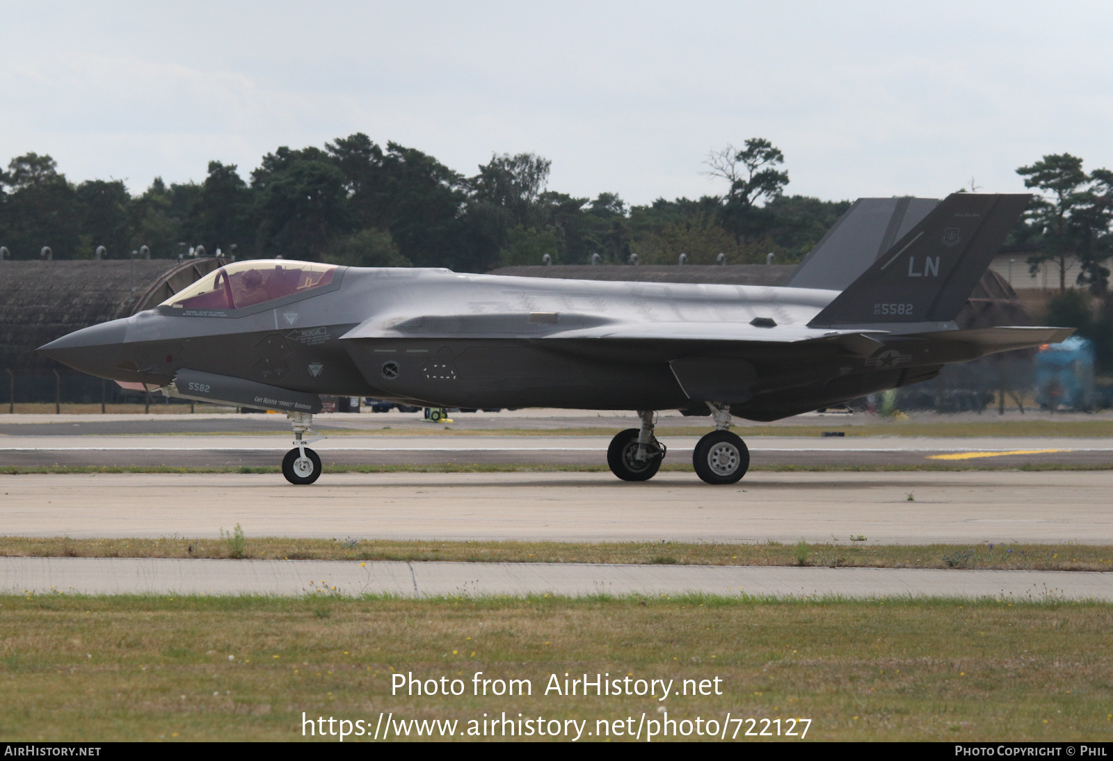 Aircraft Photo of 20-5582 / AF20-5582 | Lockheed Martin F-35A Lightning II | USA - Air Force | AirHistory.net #722127