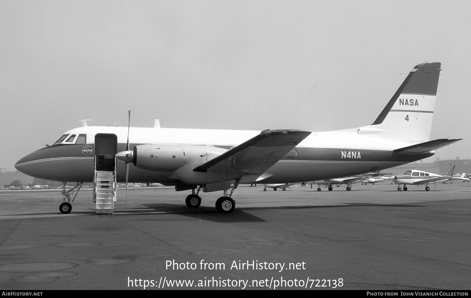 Aircraft Photo of N4NA | Grumman G-159 Gulfstream I | NASA - National Aeronautics and Space Administration | AirHistory.net #722138