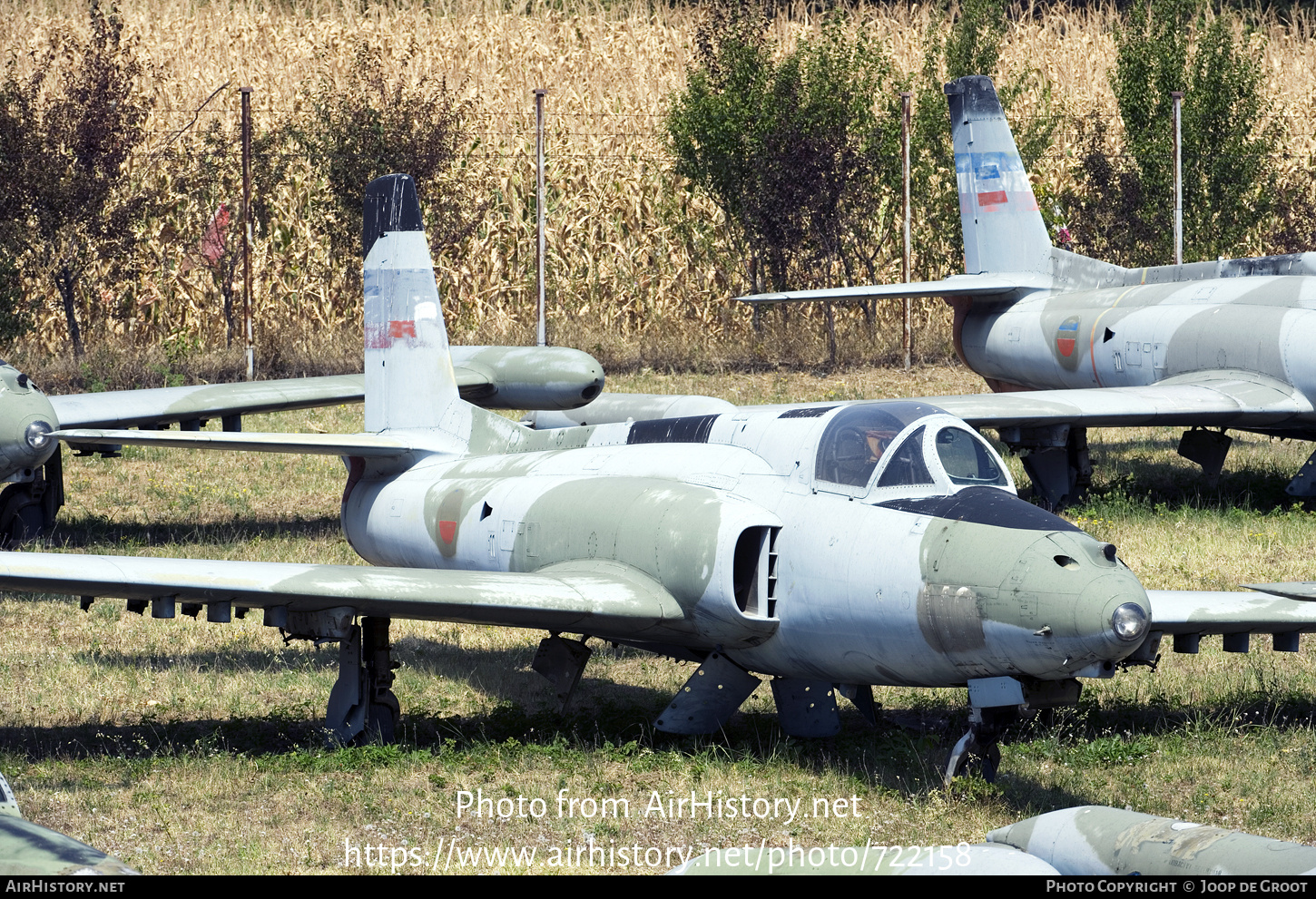 Aircraft Photo of 24410 | Soko IJ-21 Jastreb | Serbia and Montenegro - Air Force | AirHistory.net #722158