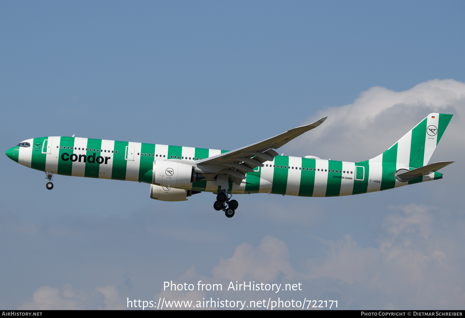 Aircraft Photo of D-ANRM | Airbus A330-941N | Condor Flugdienst | AirHistory.net #722171