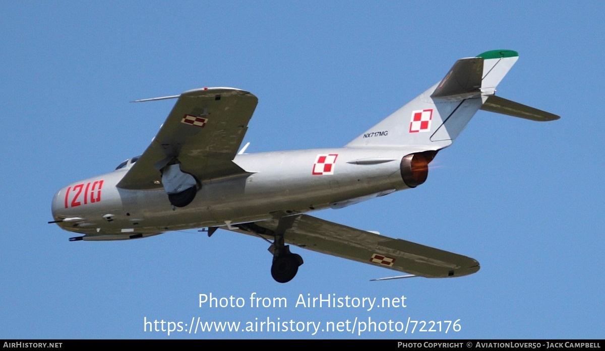 Aircraft Photo of N717MG / NX717MG | PZL-Mielec Lim-5 | Poland - Air Force | AirHistory.net #722176