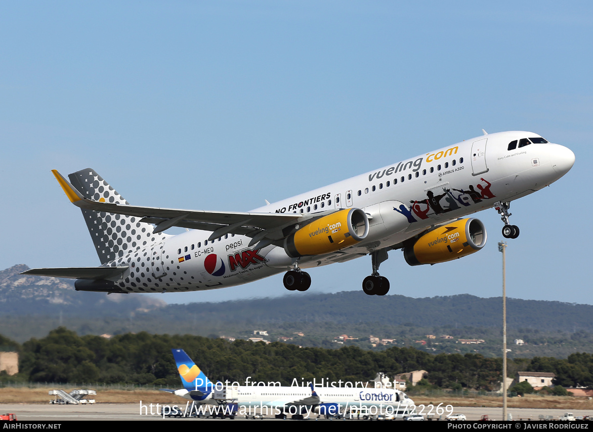 Aircraft Photo of EC-MEQ | Airbus A320-232 | Vueling Airlines | AirHistory.net #722269