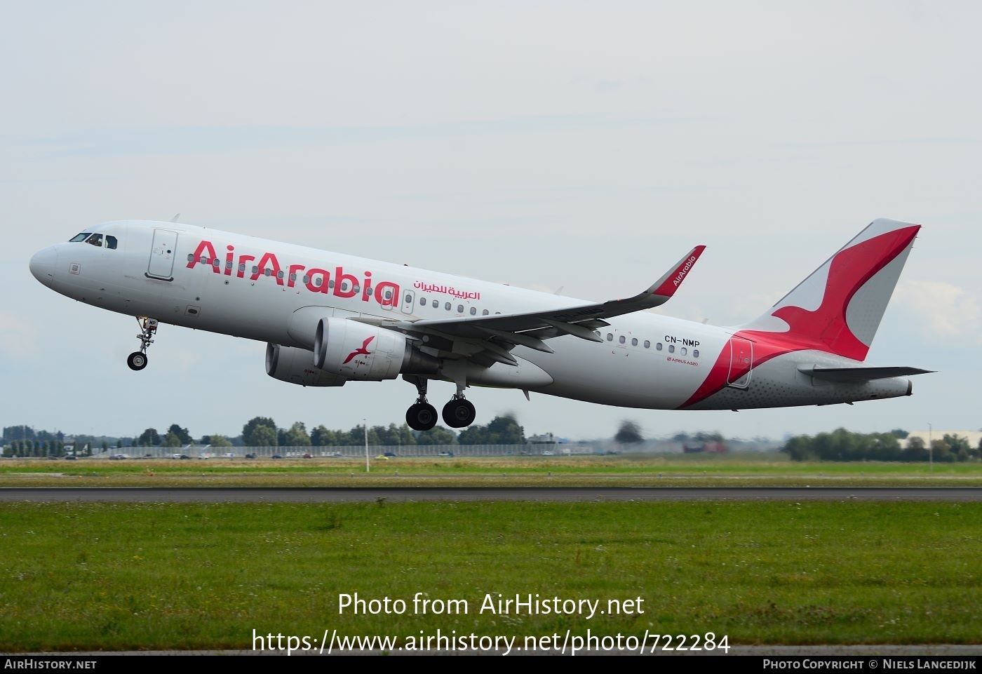 Aircraft Photo of CN-NMP | Airbus A320-214 | Air Arabia | AirHistory.net #722284