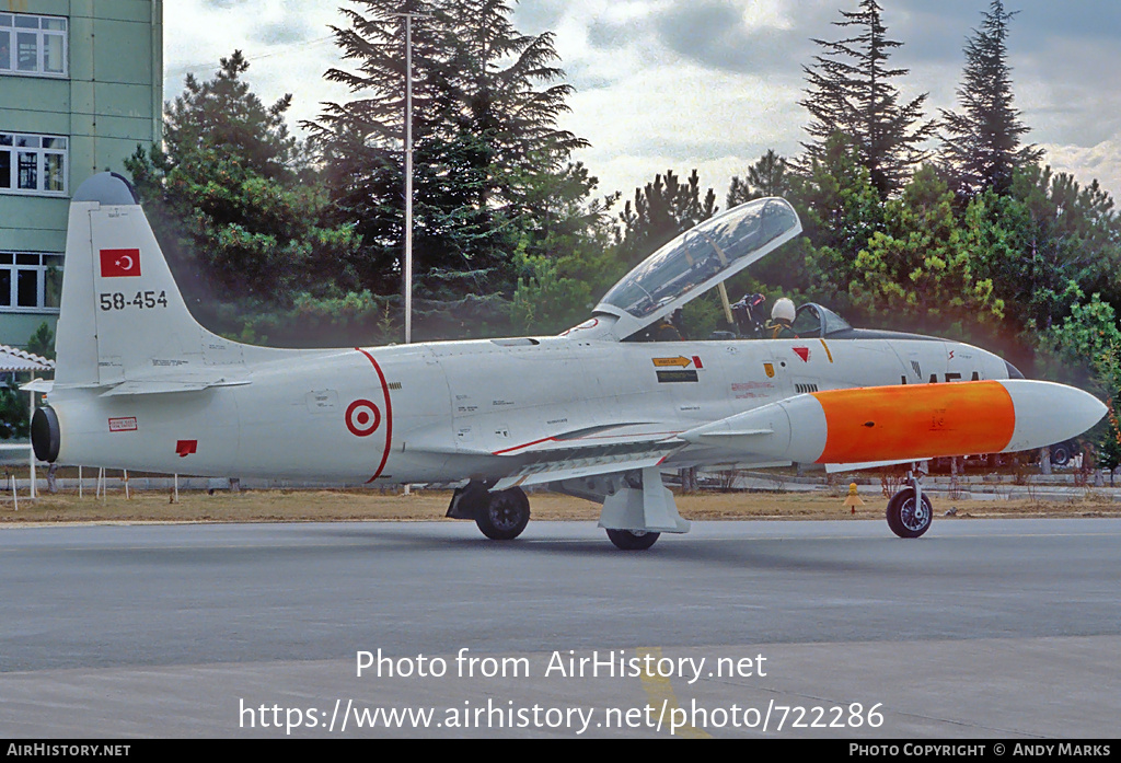 Aircraft Photo of 58-454 | Lockheed T-33A | AirHistory.net #722286