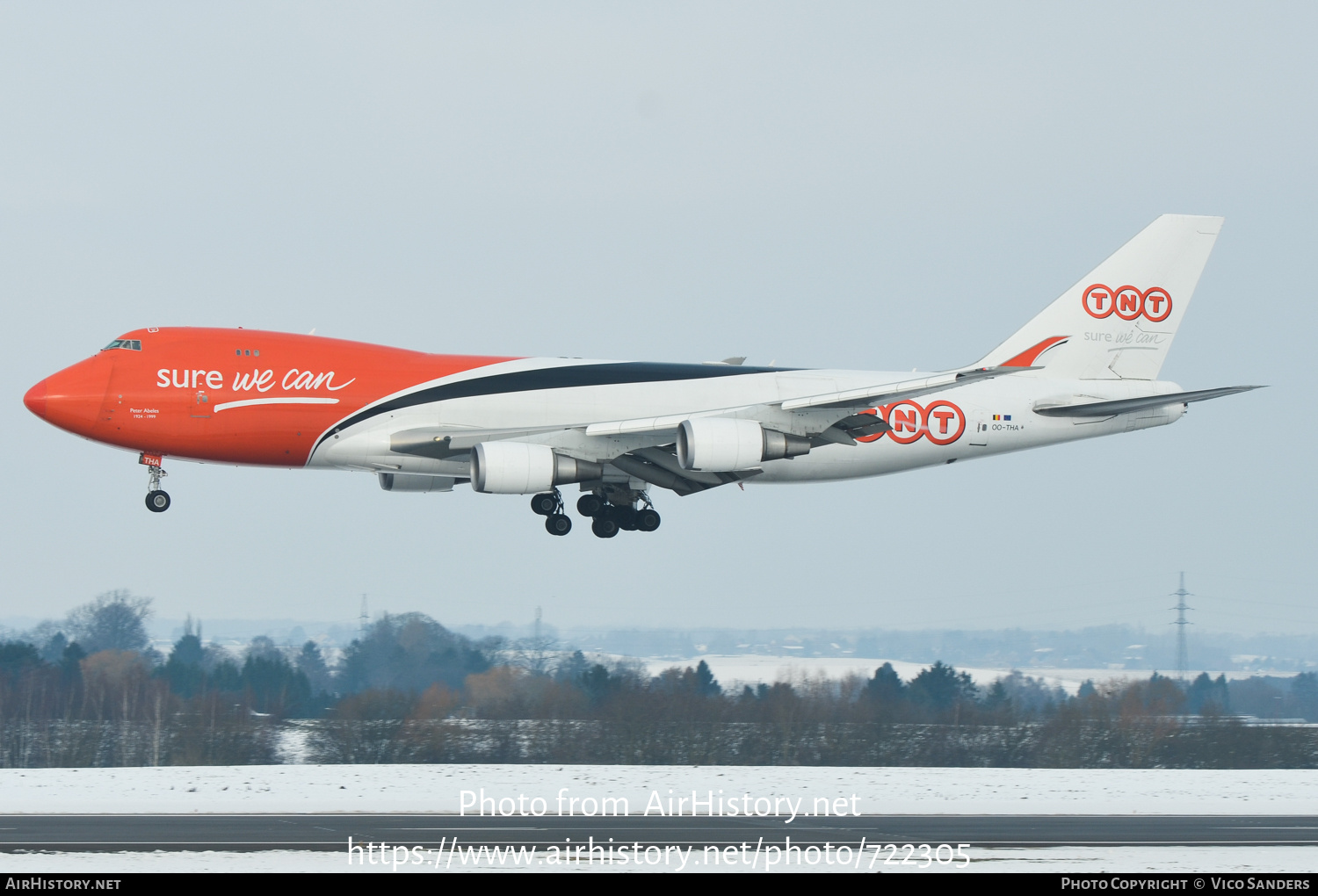 Aircraft Photo of OO-THA | Boeing 747-4HAF/ER/SCD | TNT Airways | AirHistory.net #722305