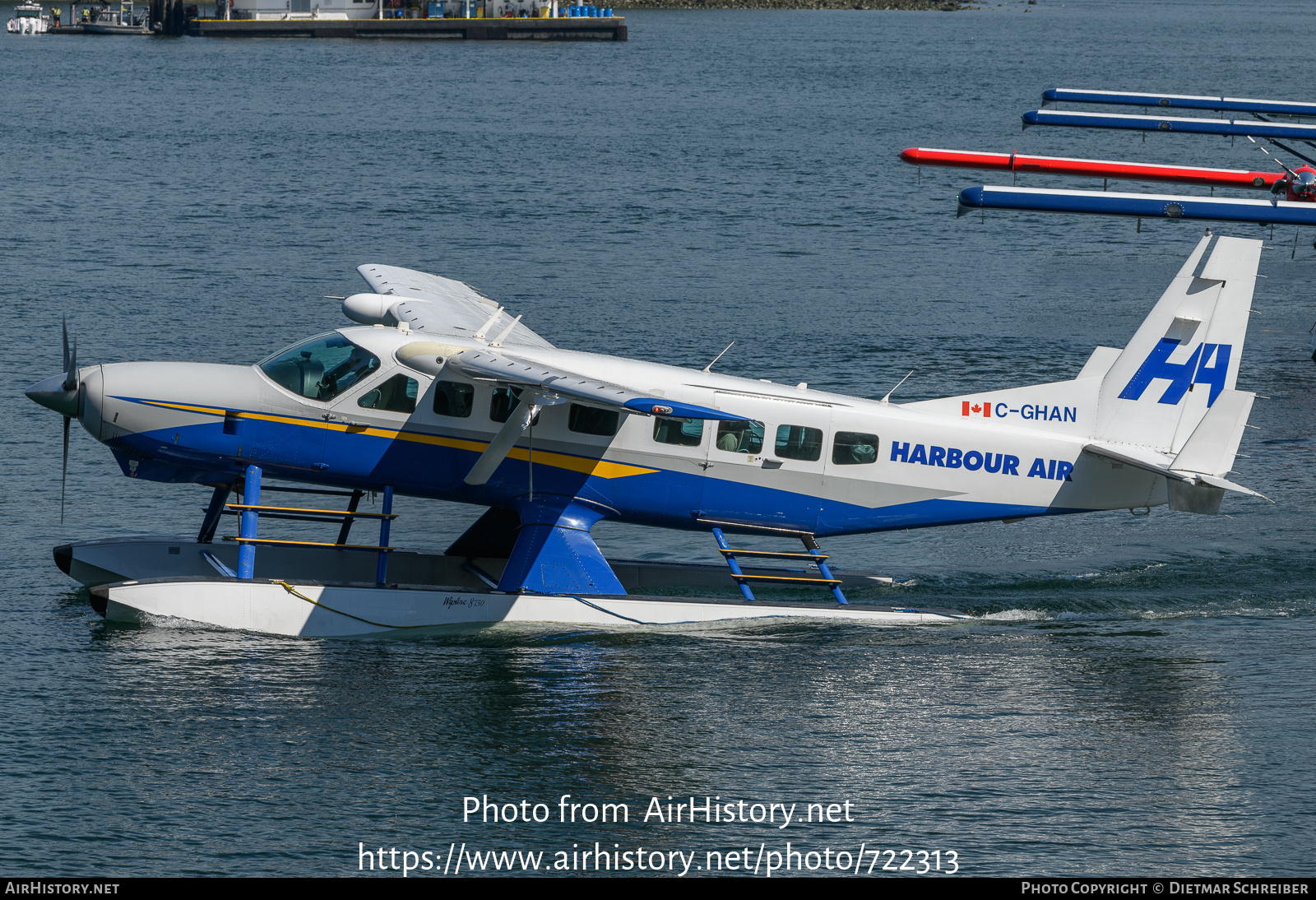 Aircraft Photo of C-GHAN | Cessna 208B Grand Caravan EX | Harbour Air | AirHistory.net #722313