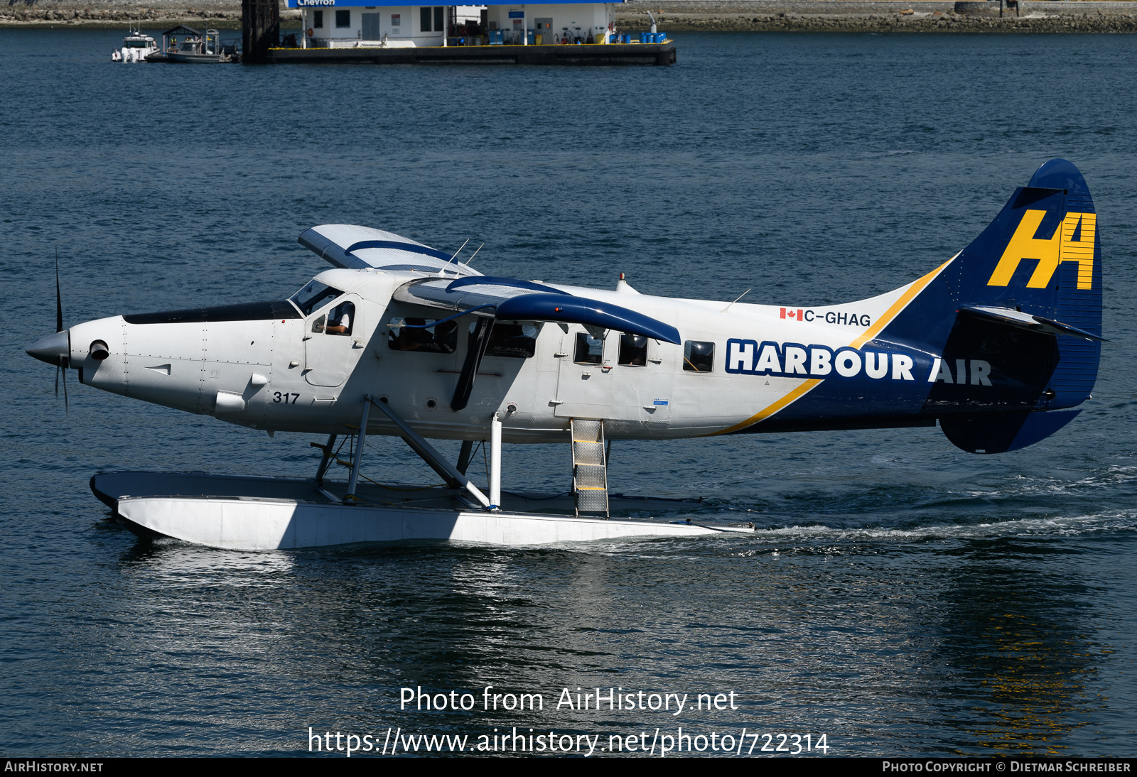 Aircraft Photo of C-GHAG | De Havilland Canada DHC-3T... Turbo Otter | Harbour Air | AirHistory.net #722314