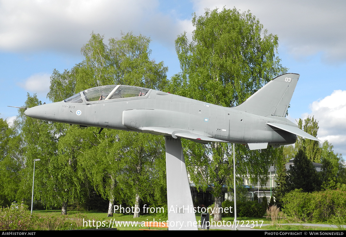 Aircraft Photo of HW-303 | British Aerospace Hawk 51 | Finland - Air Force | AirHistory.net #722317