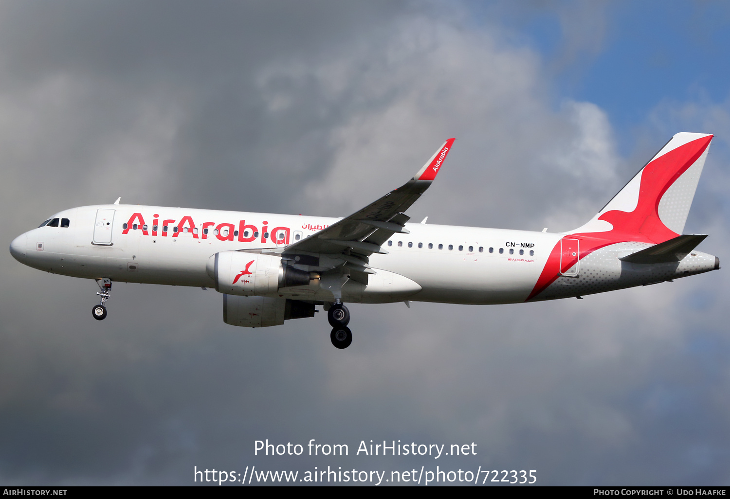 Aircraft Photo of CN-NMP | Airbus A320-214 | Air Arabia | AirHistory.net #722335