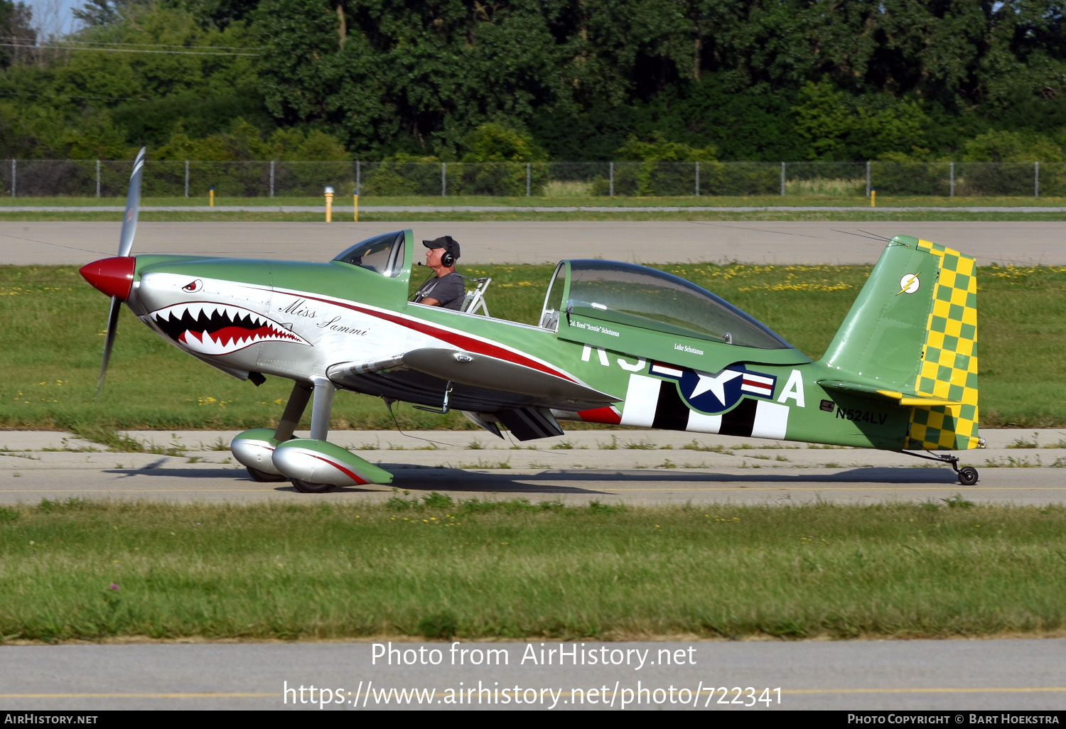 Aircraft Photo of N524LV | Van's RV-8 | USA - Air Force | AirHistory.net #722341