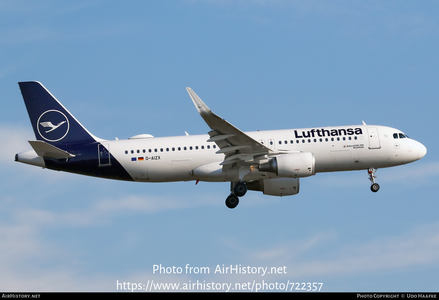 Aircraft Photo of D-AIZX | Airbus A320-214 | Lufthansa | AirHistory.net #722357