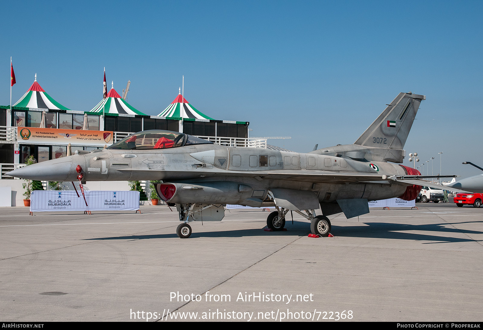 Aircraft Photo of 3072 | Lockheed Martin F-16E Desert Falcon | United Arab Emirates - Air Force | AirHistory.net #722368