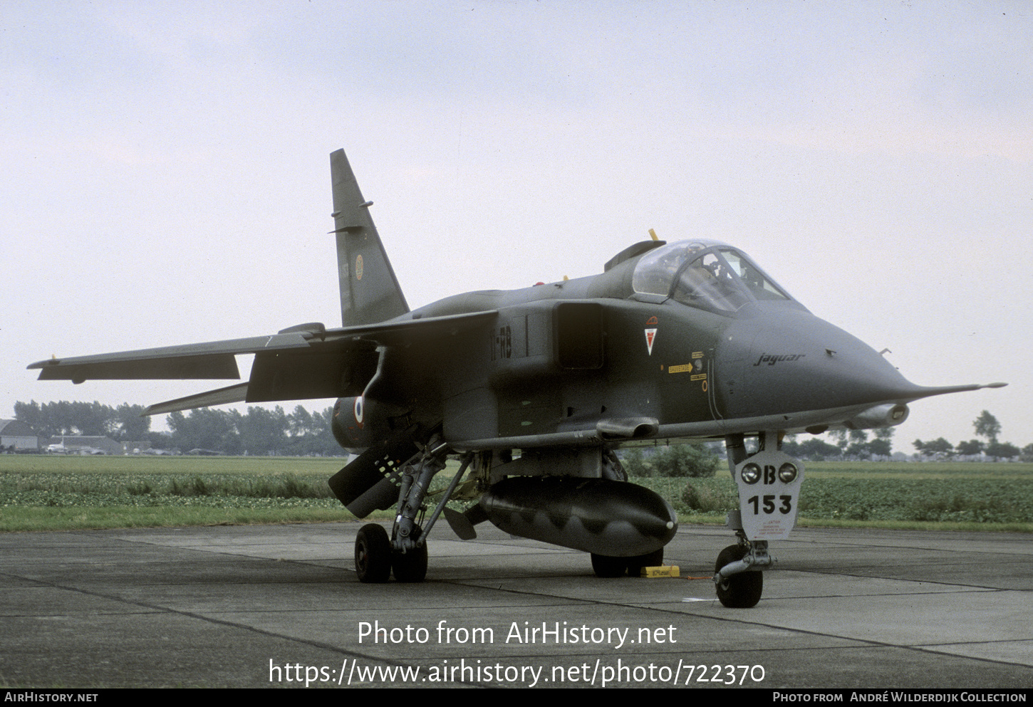 Aircraft Photo of A153 | Sepecat Jaguar A | France - Air Force | AirHistory.net #722370