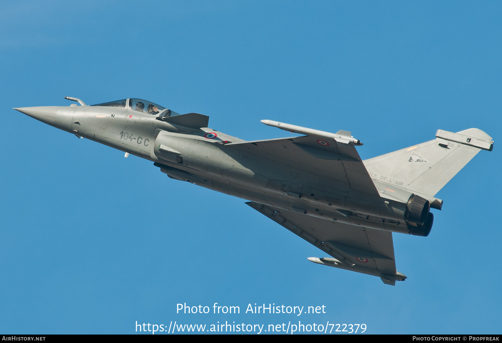 Aircraft Photo of 124 | Dassault Rafale C | France - Air Force | AirHistory.net #722379