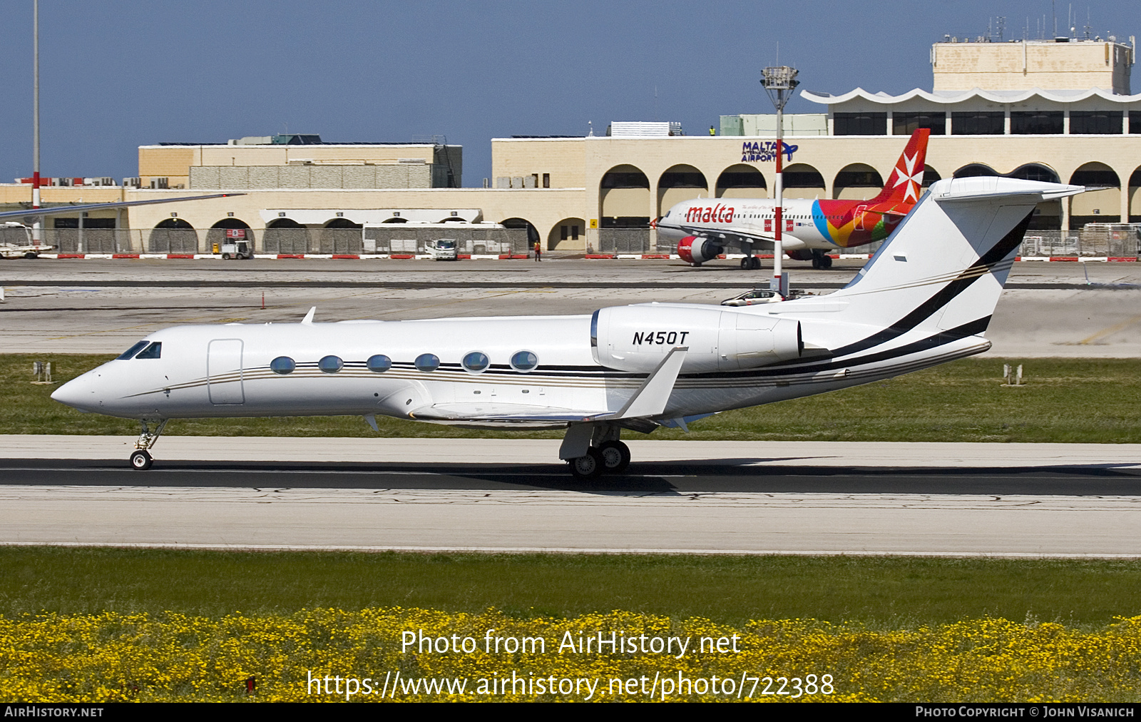 Aircraft Photo of N450T | Gulfstream Aerospace G-IV Gulfstream IV | AirHistory.net #722388