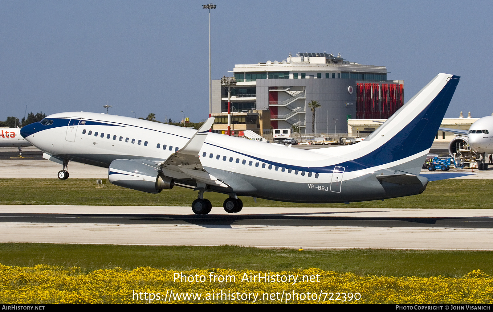 Aircraft Photo of VP-BBJ | Boeing 737-72U BBJ | AirHistory.net #722390