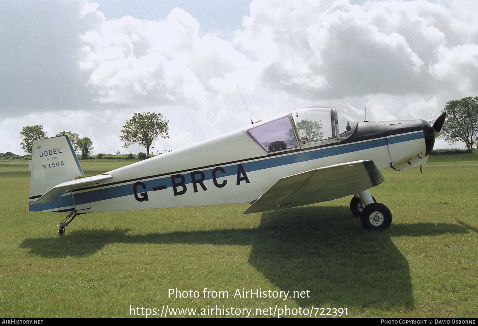 Aircraft Photo of G-BRCA | Jodel D-112 | AirHistory.net #722391