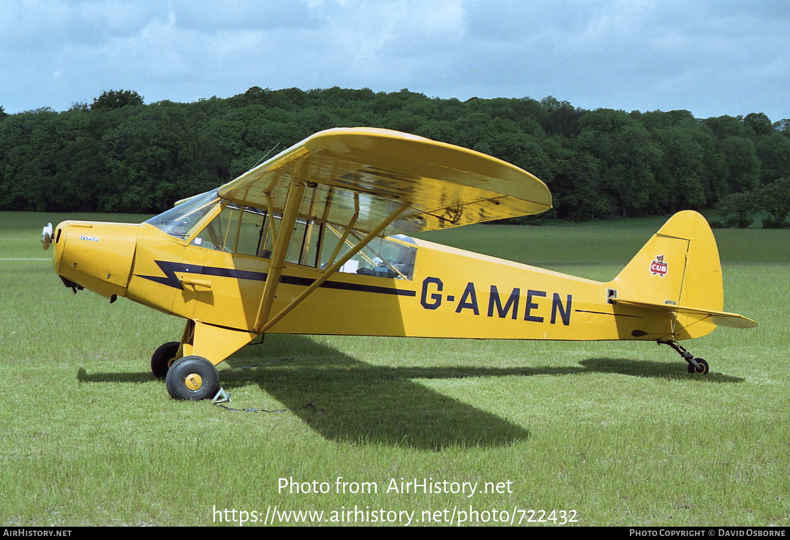 Aircraft Photo of G-AMEN | Piper L-18C Super Cub | AirHistory.net #722432