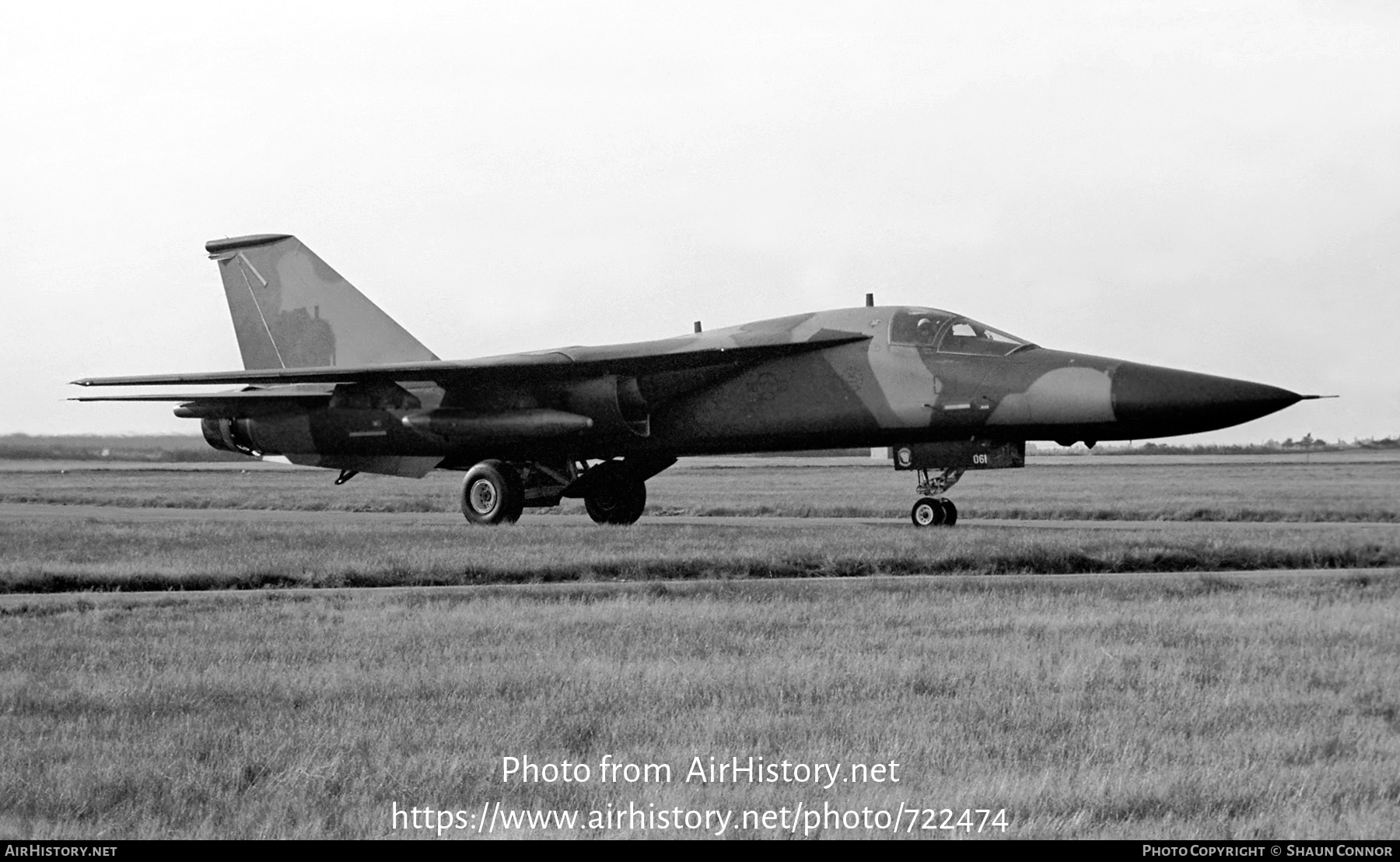 Aircraft Photo of 68-0061 / 68-061 | General Dynamics F-111E Aardvark | USA - Air Force | AirHistory.net #722474