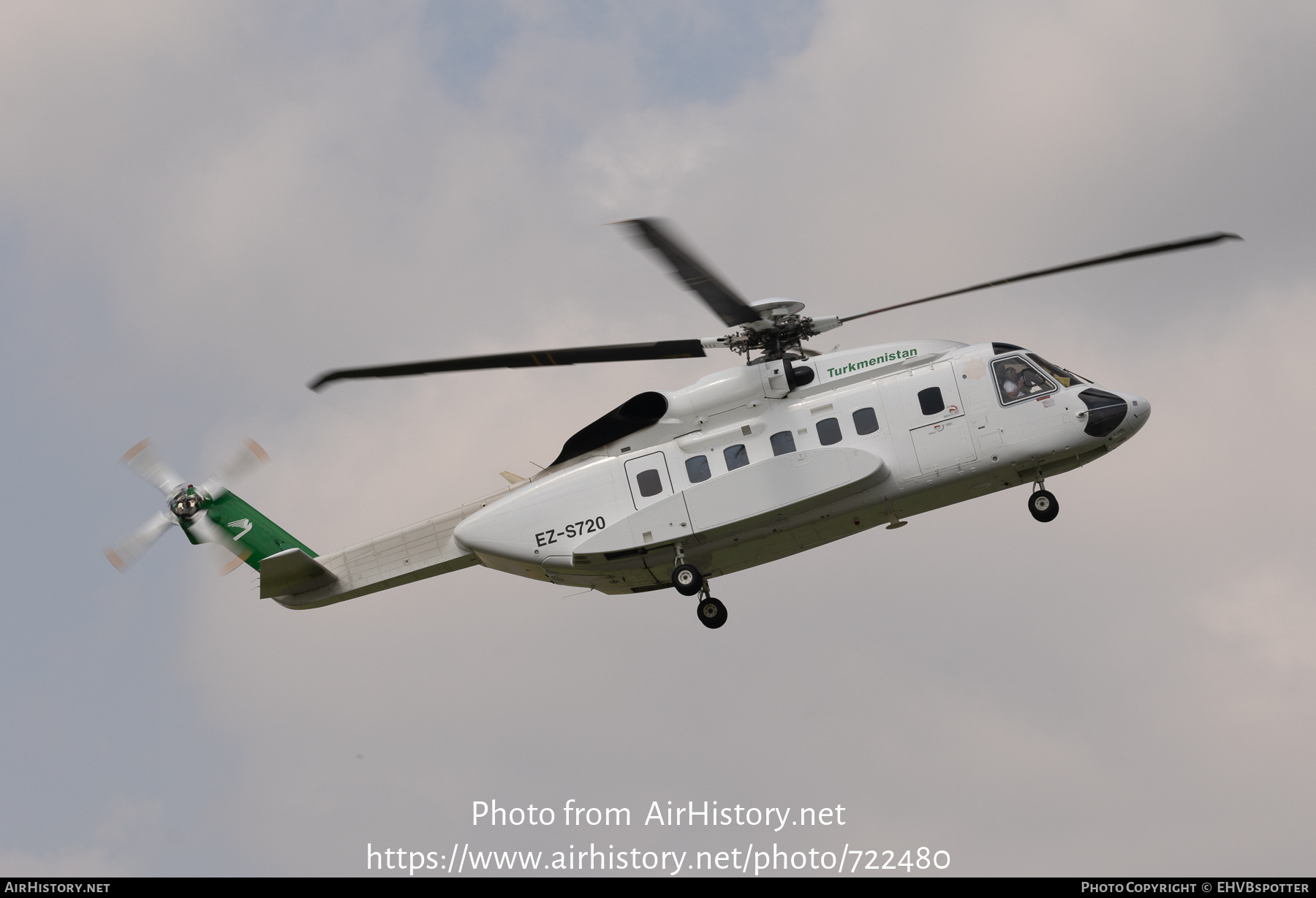 Aircraft Photo of EZ-S720 | Sikorsky S-92A | Turkmenistan Government | AirHistory.net #722480