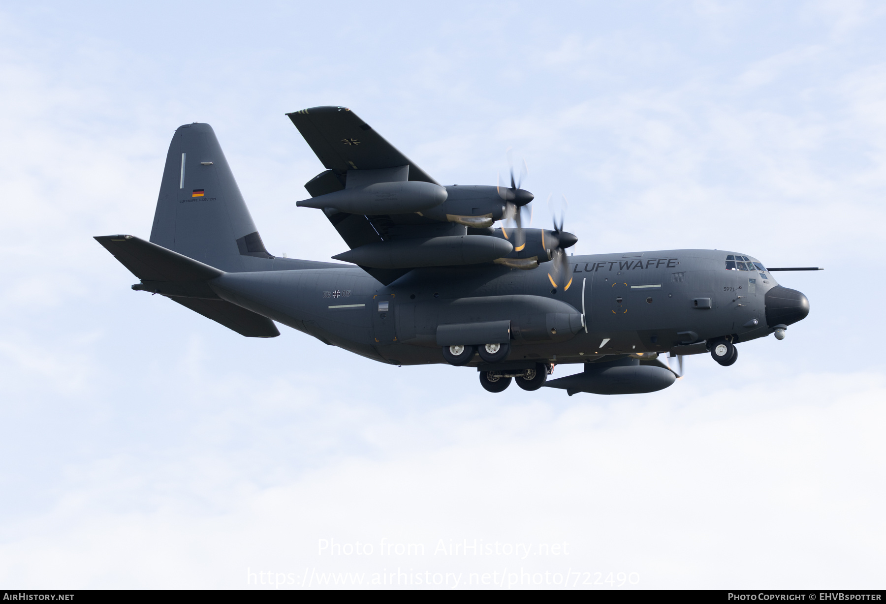 Aircraft Photo of 5505 | Lockheed Martin KC-130J Hercules | Germany - Air Force | AirHistory.net #722490