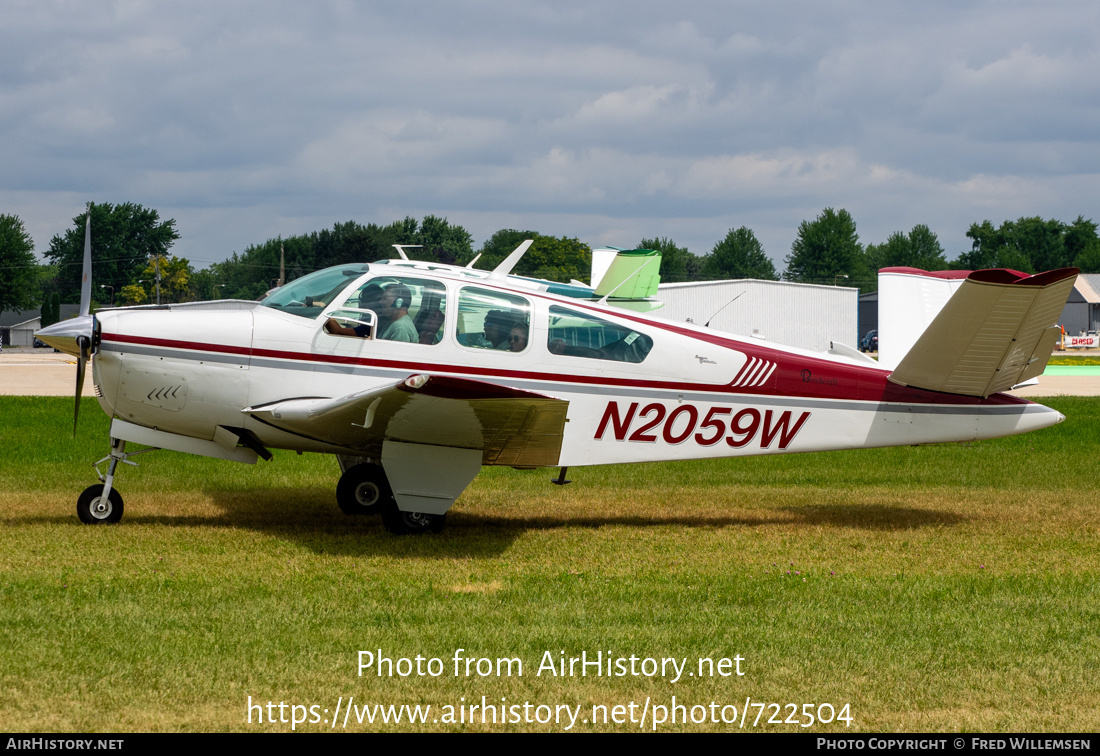 Aircraft Photo of N2059W | Beech V35 Bonanza | AirHistory.net #722504