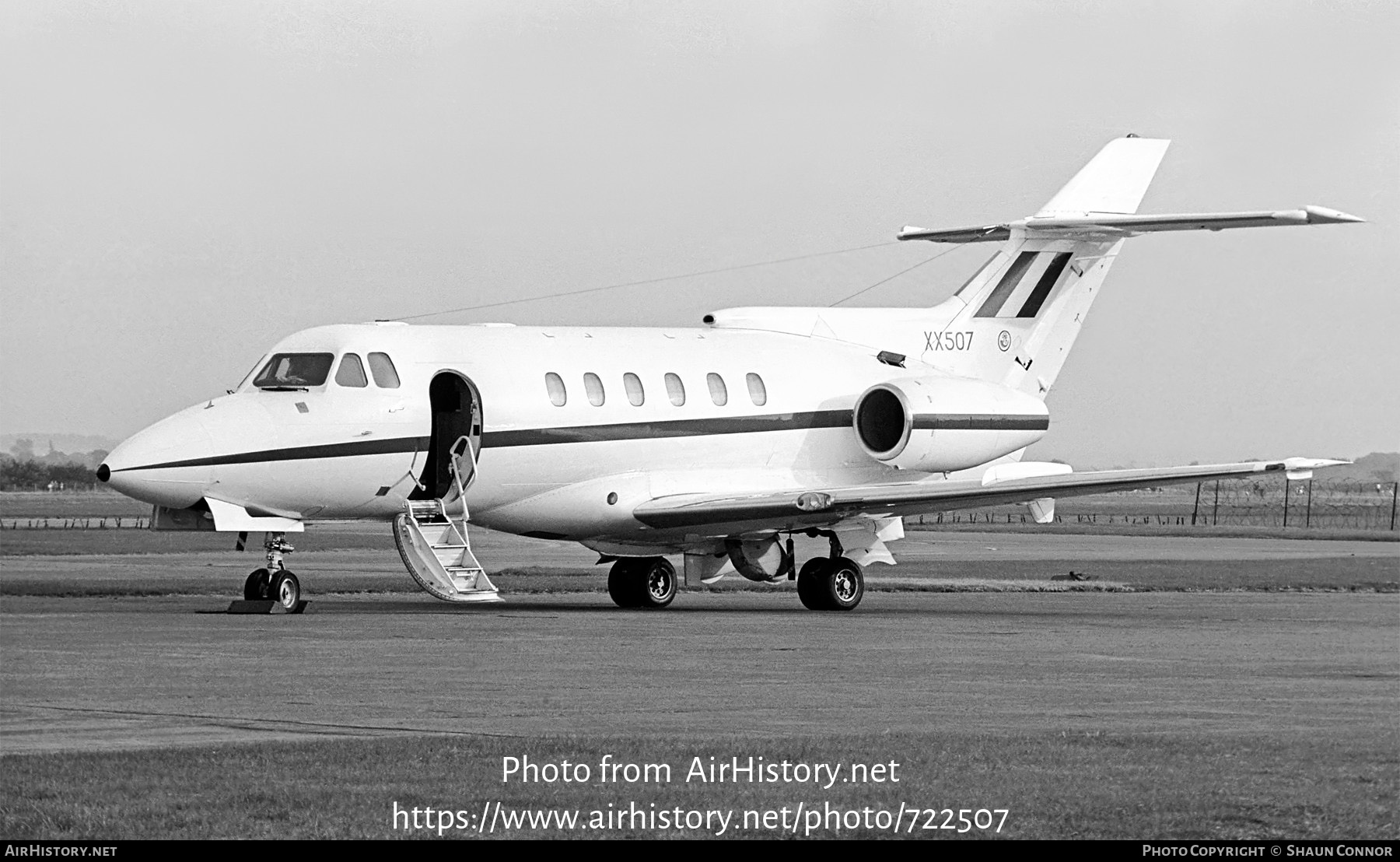 Aircraft Photo of XX507 | Hawker Siddeley HS-125 CC2 (HS-125-600B) | UK - Air Force | AirHistory.net #722507