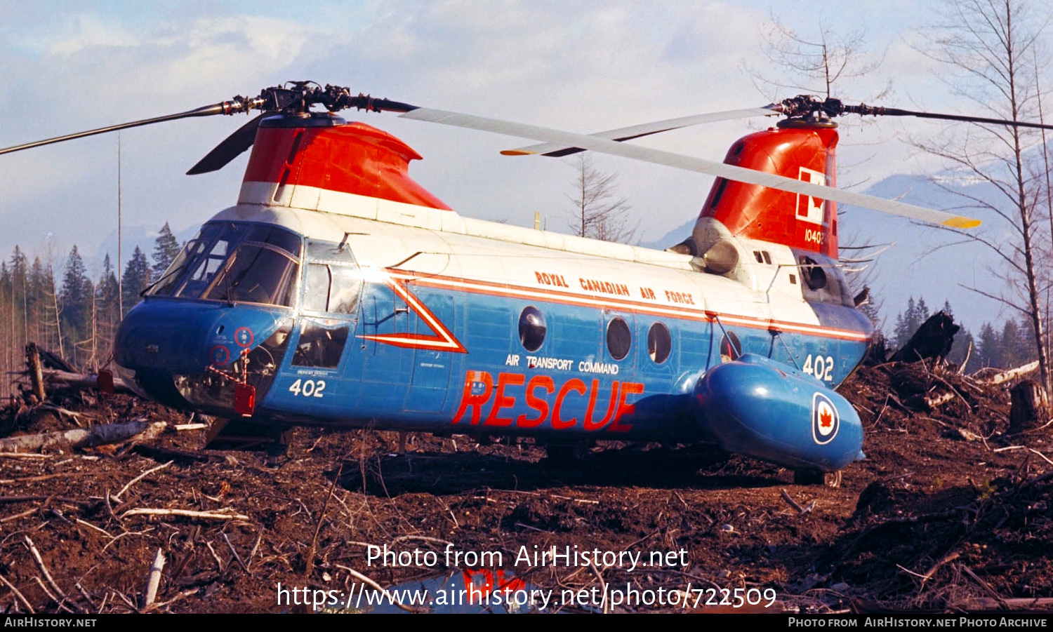 Aircraft Photo of 10402 | Boeing Vertol CH-113 Labrador | Canada - Air Force | AirHistory.net #722509