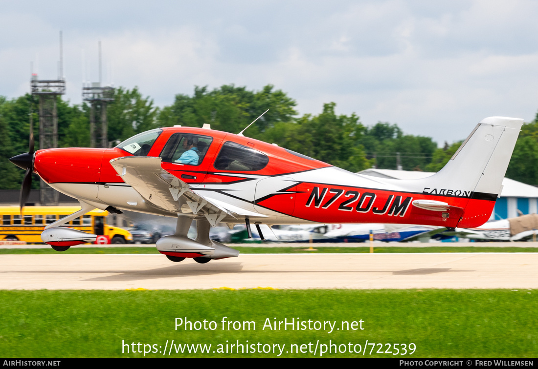 Aircraft Photo of N720JM | Cirrus SR-22T G6-GTS Carbon | AirHistory.net #722539