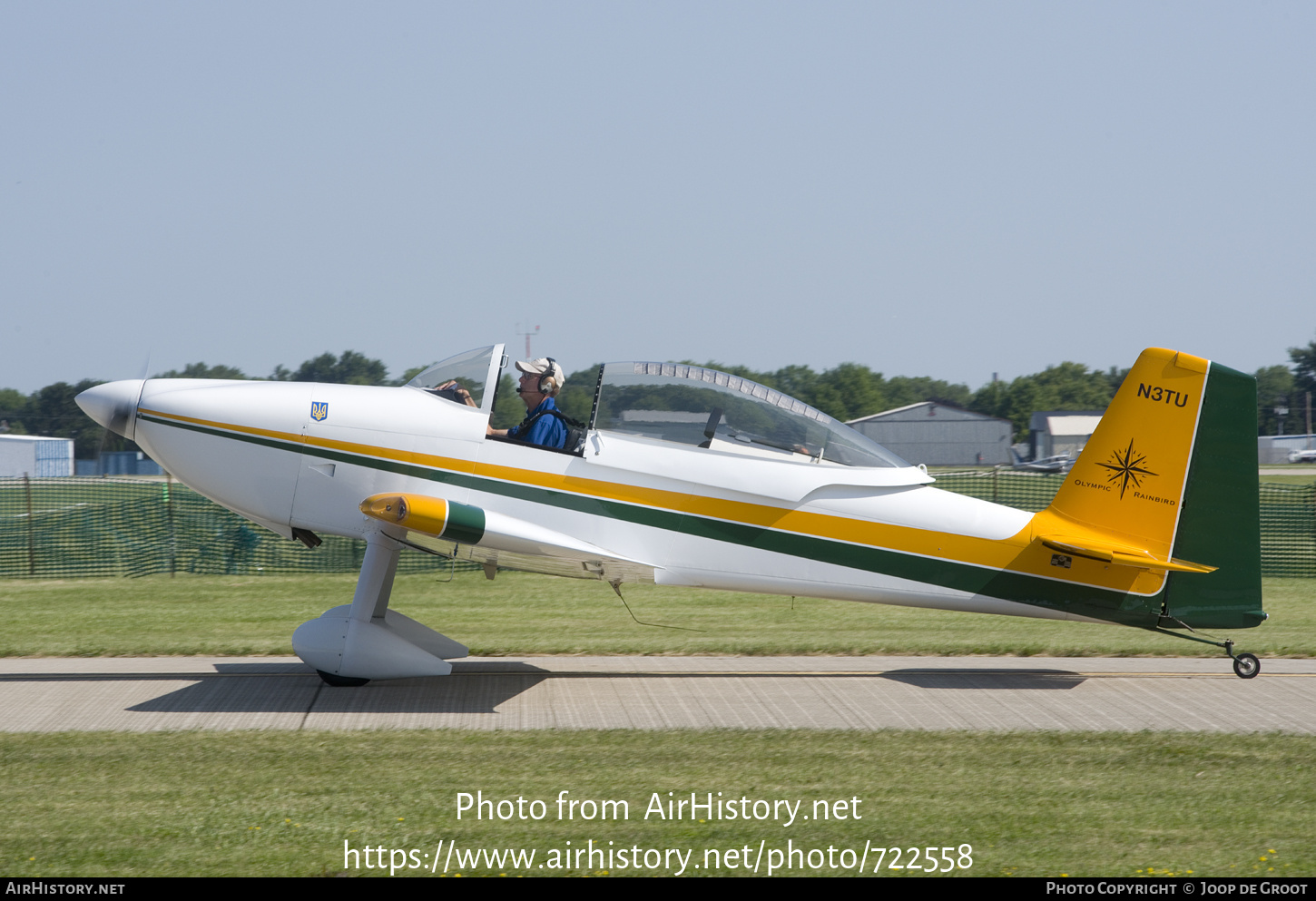 Aircraft Photo of N3TU | Van's RV-8 | AirHistory.net #722558