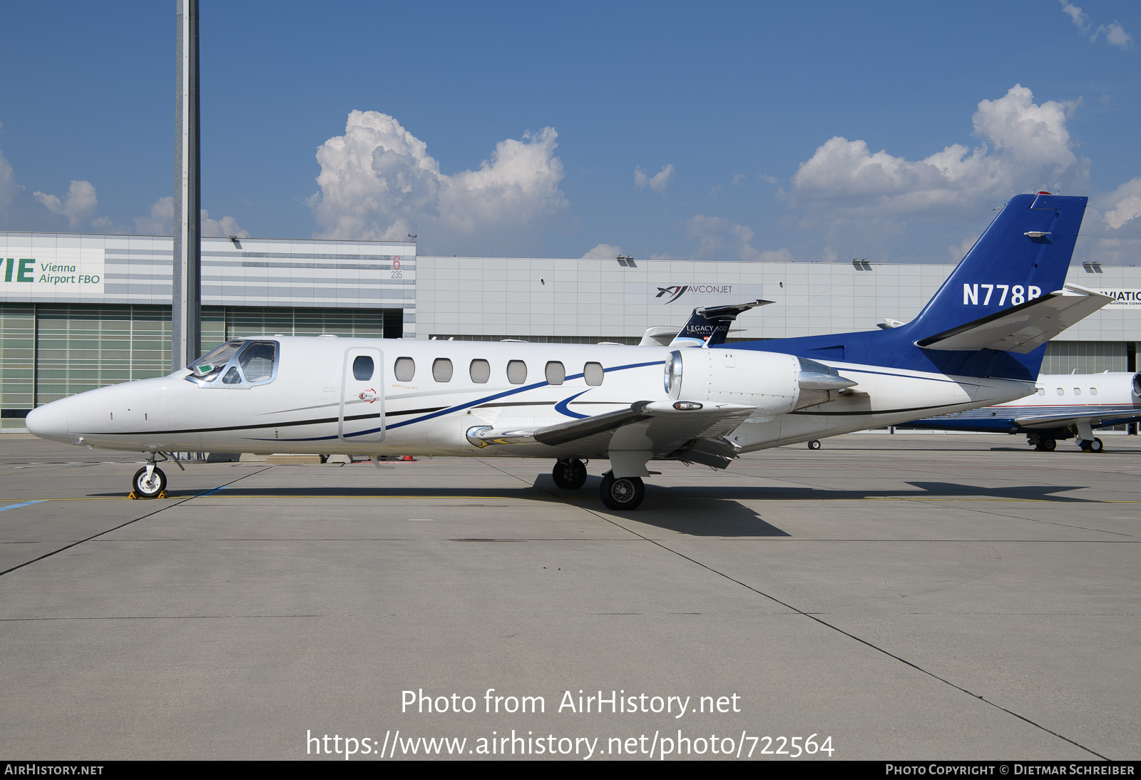 Aircraft Photo of N778B | Cessna 560 Citation Ultra | AirHistory.net #722564