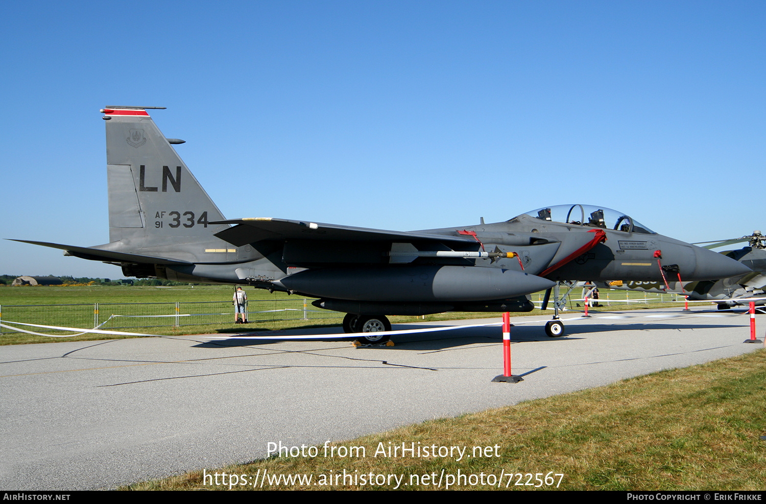 Aircraft Photo of 91-0334 / AF91-334 | McDonnell Douglas F-15E Strike Eagle | USA - Air Force | AirHistory.net #722567