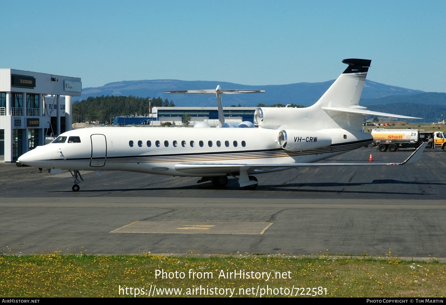 Aircraft Photo of VH-CRW | Dassault Falcon 7X | AirHistory.net #722581