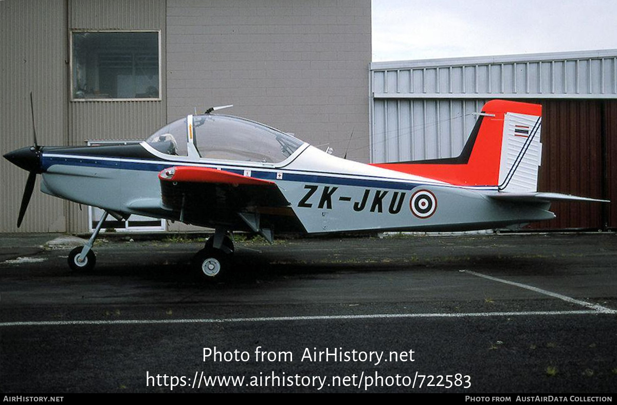 Aircraft Photo of ZK-JKU | Pacific Aerospace CT-4E Airtrainer | AirHistory.net #722583