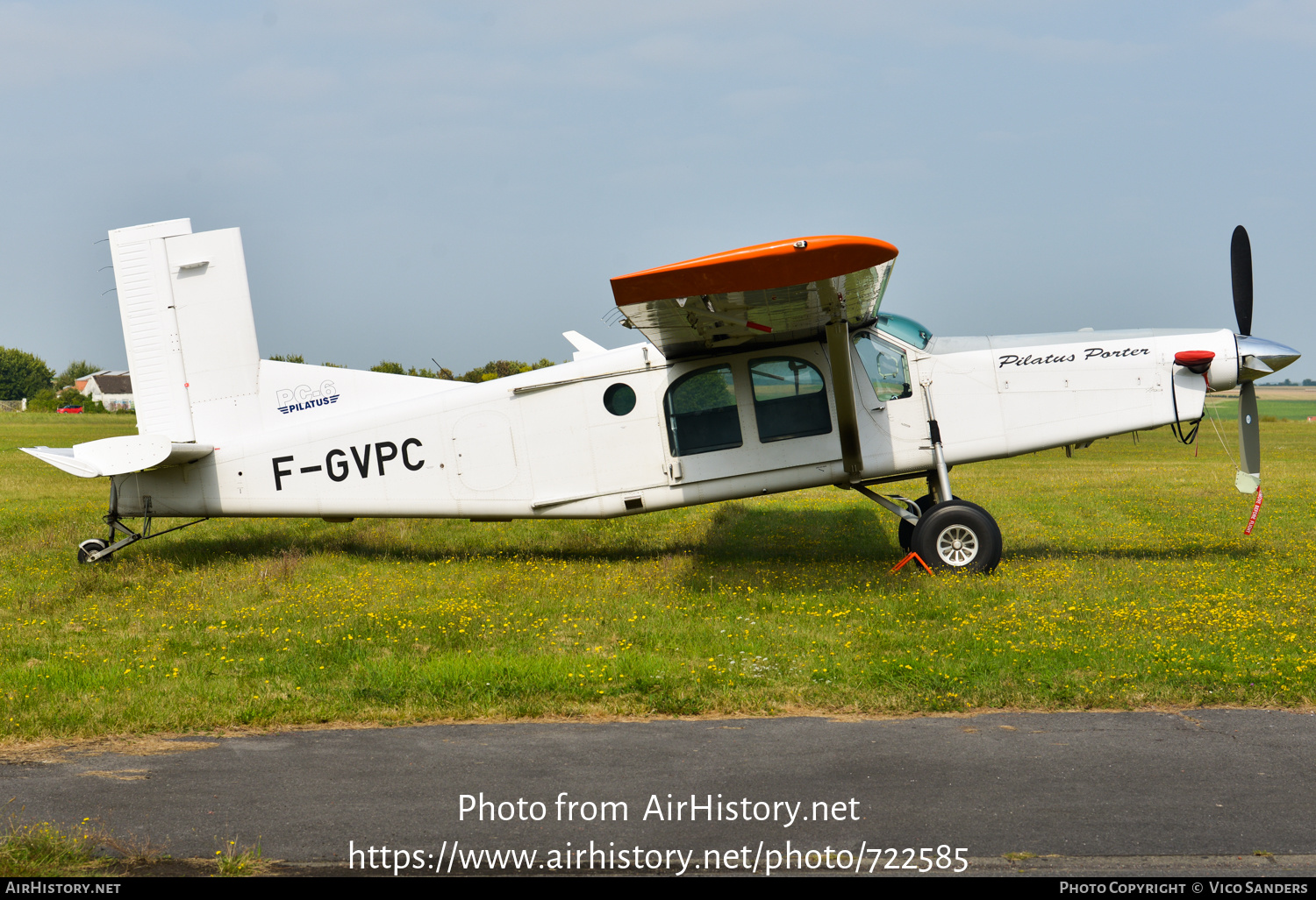 Aircraft Photo of F-GVPC | Pilatus PC-6/B2-H4 Turbo Porter | AirHistory.net #722585