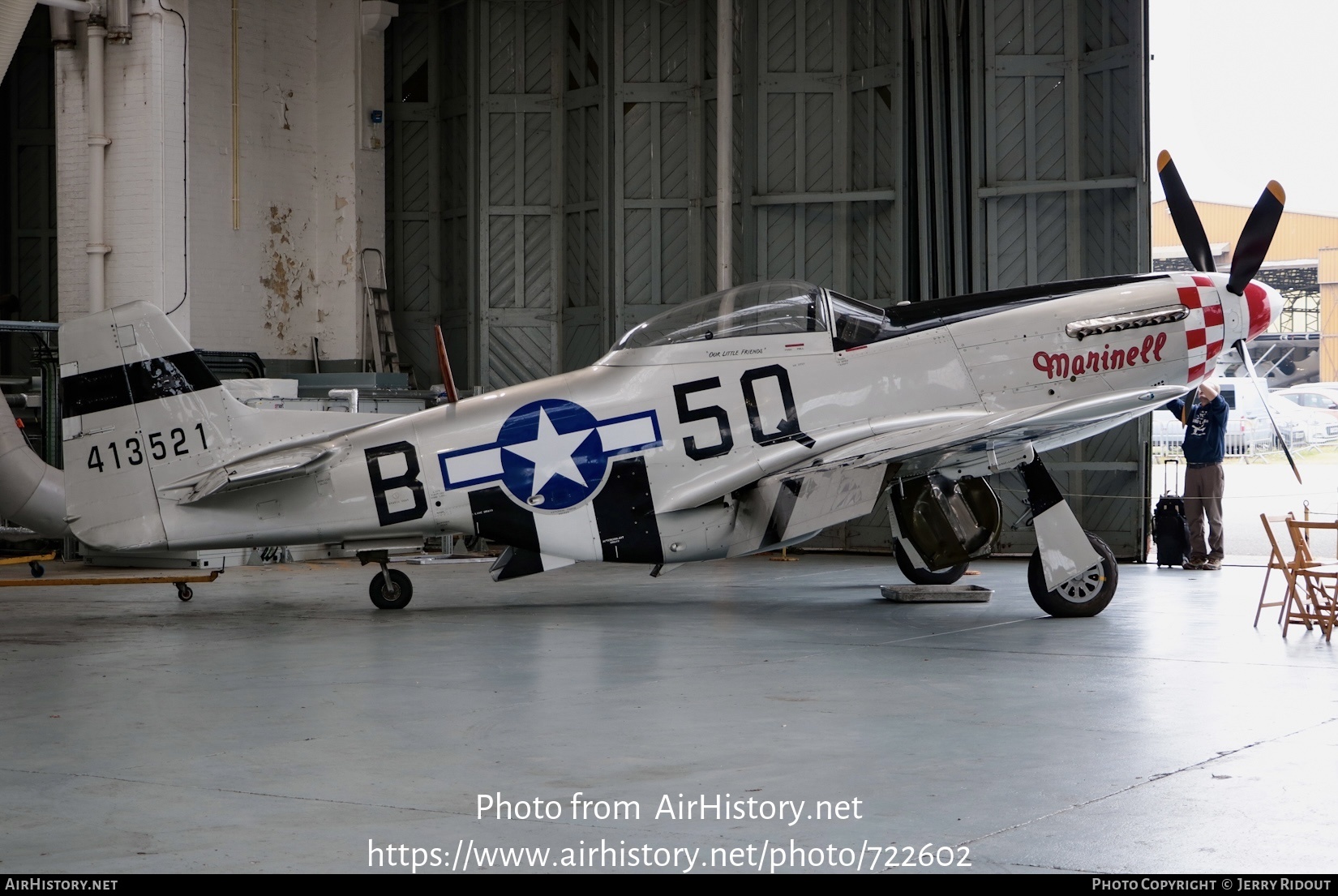 Aircraft Photo of G-MRLL / 413521 | North American P-51D Mustang | USA - Air Force | AirHistory.net #722602