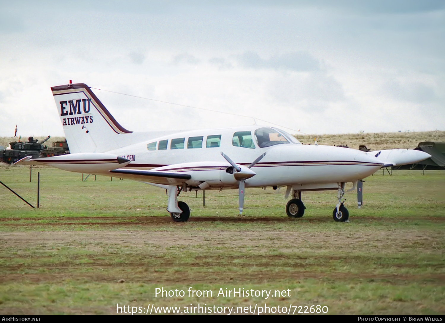 Aircraft Photo of VH-CEM | Cessna 402B | Emu Airways | AirHistory.net #722680