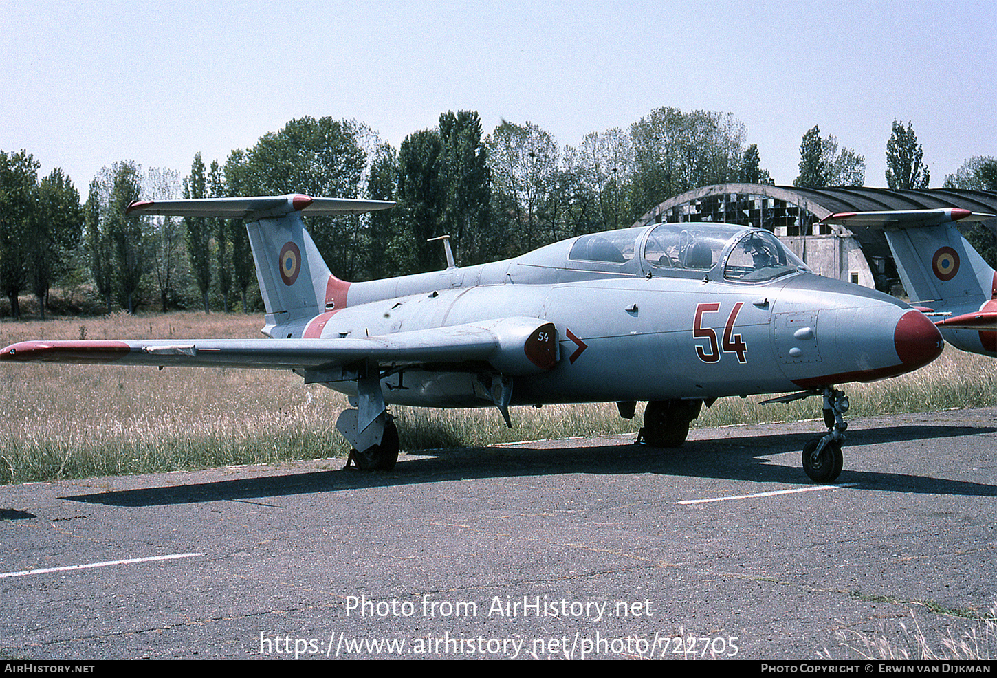 Aircraft Photo of 54 | Aero L-29 Delfin | Romania - Air Force | AirHistory.net #722705