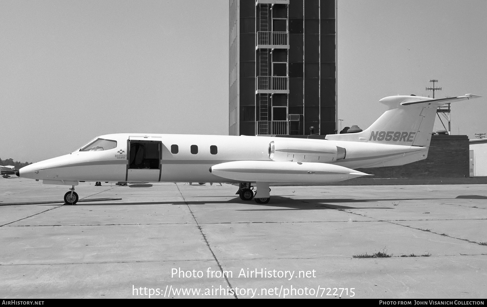 Aircraft Photo of N959RE | Gates Learjet 25B | Redman Industries | AirHistory.net #722715