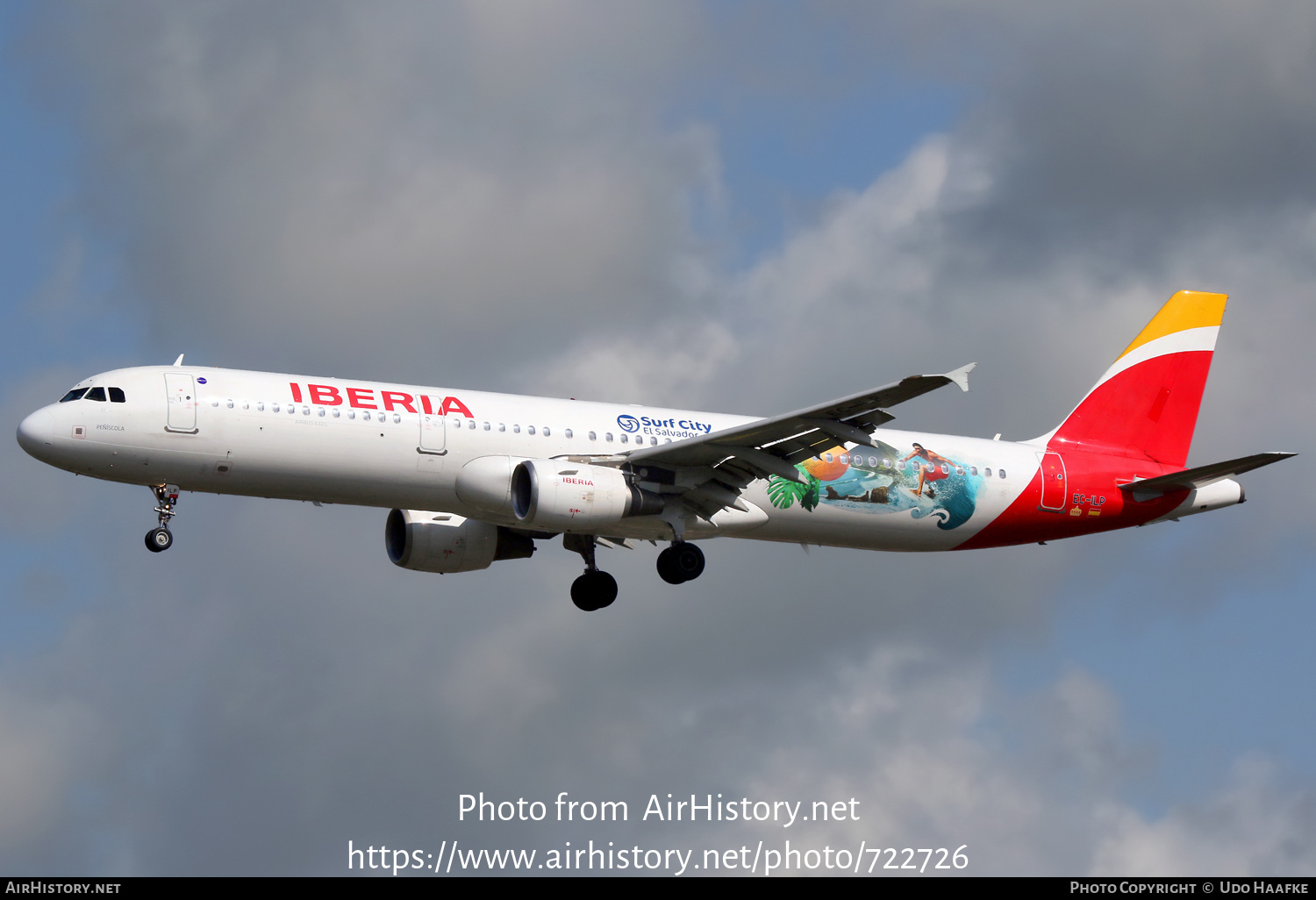 Aircraft Photo of EC-ILP | Airbus A321-213 | Iberia | AirHistory.net #722726